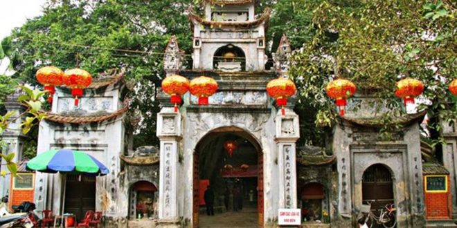 Hình ảnh đền mẫu ở Hưng Yên